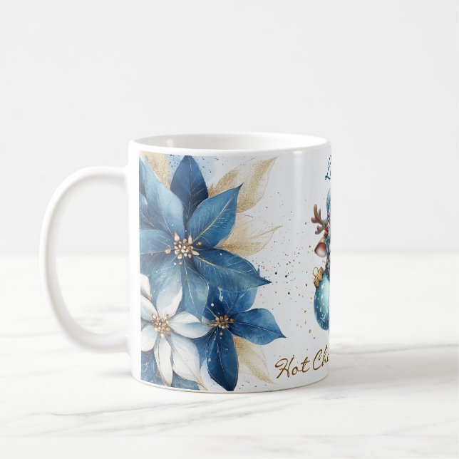 Taza De Café Elegantes Navidades Fiesta moderno (Izquierda)