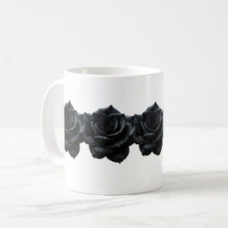 Taza De Café Elegantes Rosas negros Coffee Mug