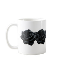 Elegantes Rosas negros Coffee Mug