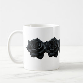 Taza De Café Elegantes Rosas negros Coffee Mug