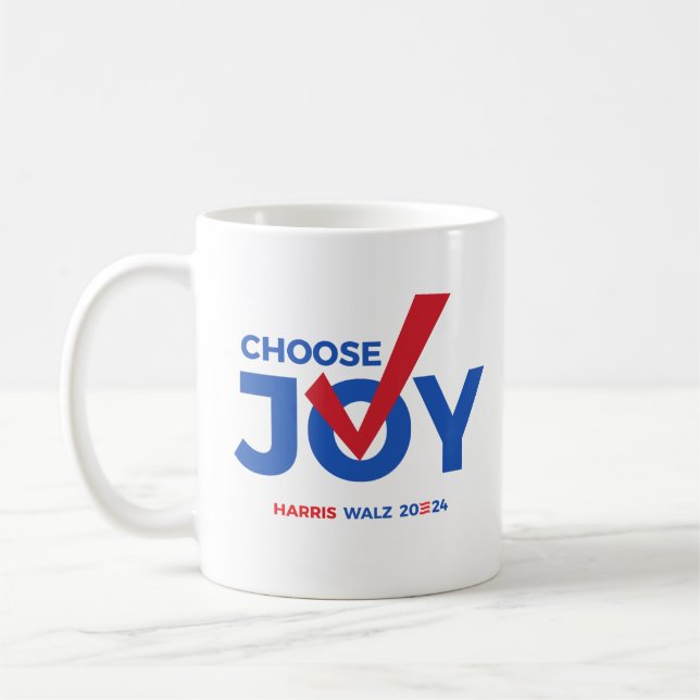 Taza De Café Elegir alegría (Izquierda)