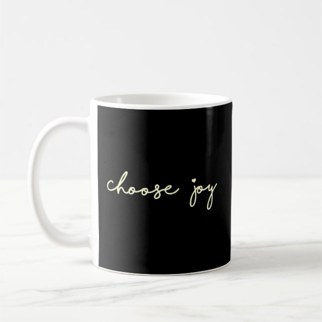 Taza De Café Elegir citas Inspiradoras alegres para adolescente (Izquierda)