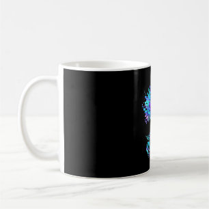 Taza De Café Elegir conciencia de prevención de vida vida agrad