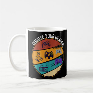 Taza De Café Elegir el juego de videojuegos de armas
