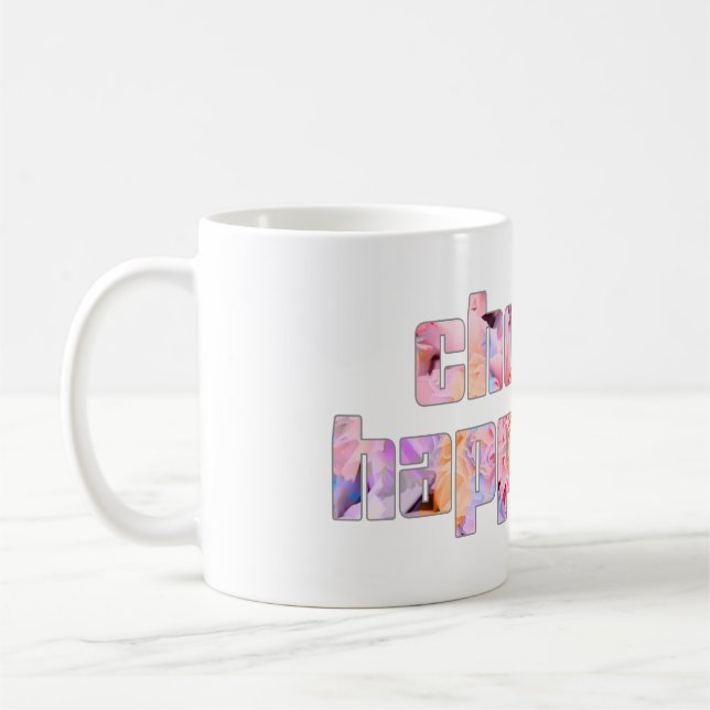 Taza De Café Elegir la felicidad #9 (Izquierda)