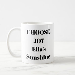 Taza De Café Elegir la mugre Inspiradora de alegría