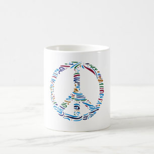 Taza De Café Elegir paz