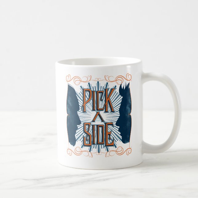 Taza De Café Elegir un lado (Derecha)