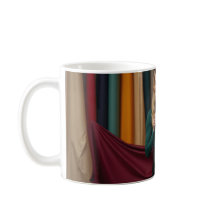 Elegir una tela con café a mano