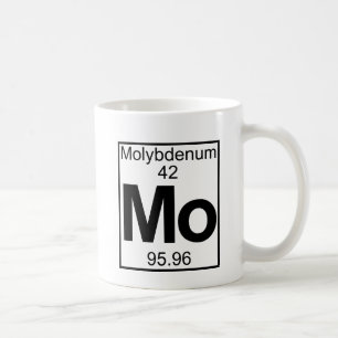 Taza De Café Elemento 042 - MES - Molibdeno (lleno)