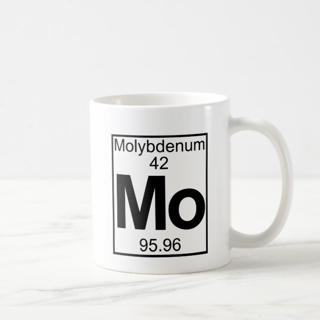 Taza De Café Elemento 042 - MES - Molibdeno (lleno) (Derecha)