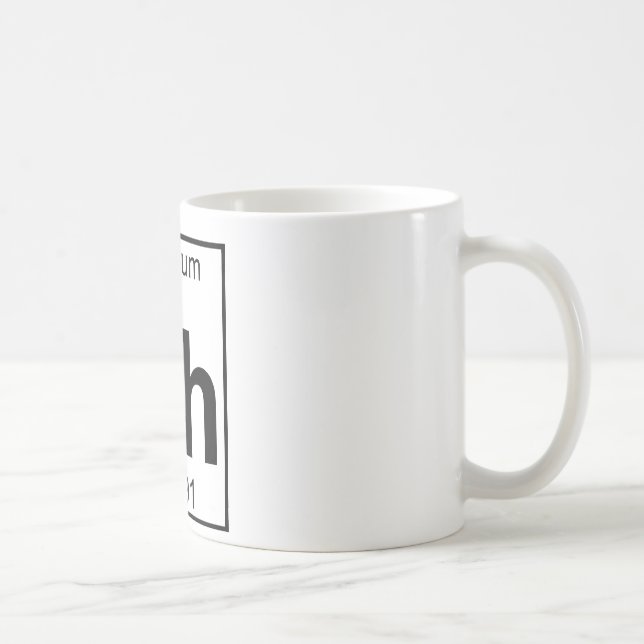 Taza De Café Elemento 045 - Derecho - Rodio (lleno) (Derecha)