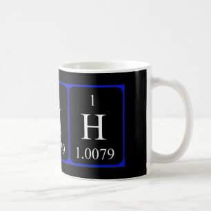 Taza De Café Elemento 1 mug - hidrógeno