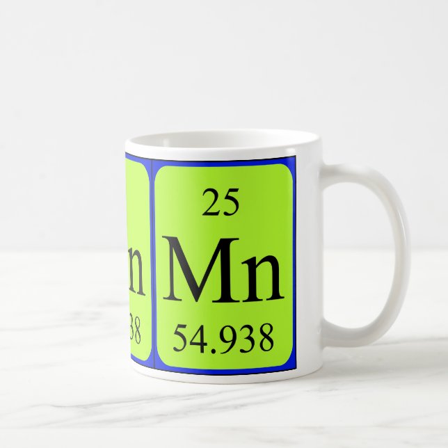 Taza De Café Elemento 25 mug - Manganeso (Derecha)