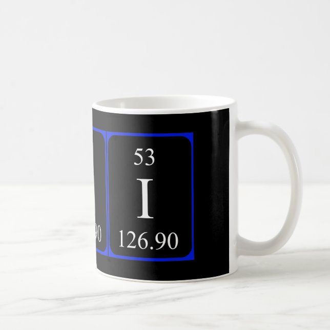 Taza De Café Elemento 53 mug - yodo (Derecha)