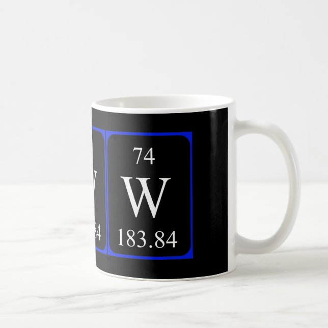 Taza De Café Elemento 74 mug - Tungsteno (Derecha)