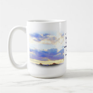 Taza De Café Elemento Skyscape del aire de los DESIDERÁTUMS