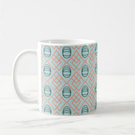 Taza De Café Elementos Art Deco
