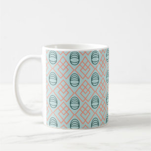 Taza De Café Elementos Art Deco