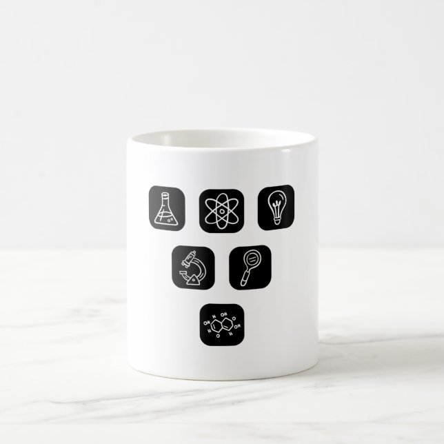 Taza De Café Elementos de ciencia (Centro)