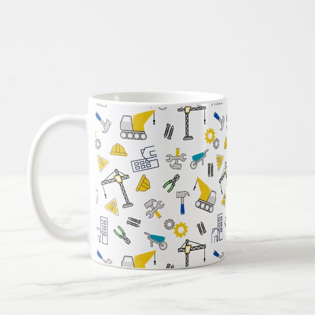 Taza De Café Elementos de Construcción (Izquierda)