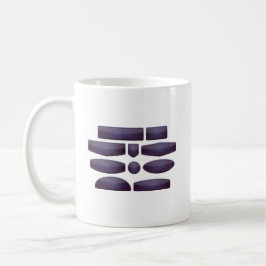 Taza De Café Elementos de diseño de botón brillante | UI y digi