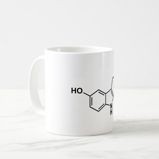 Taza De Café elementos de símbolo de la ciencia de la fórmula q (Anverso izquierdo)
