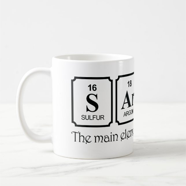 Taza De Café Elementos del sarcasmo (Izquierda)