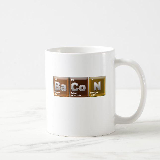 Taza De Café Elementos del tocino (Derecha)