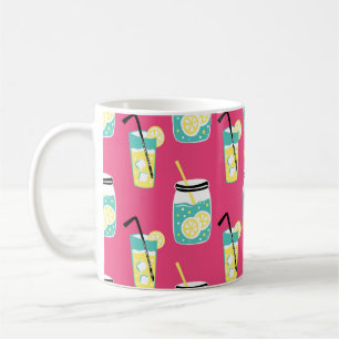 Taza De Café Elementos eclécticos de verano, retrogro inmaculad