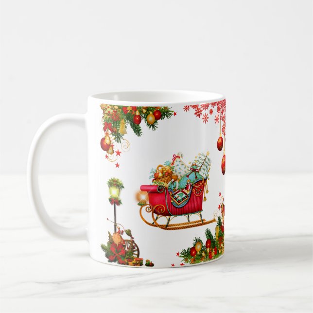 Taza De Café Elementos navidades (Izquierda)