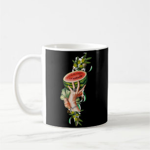 Taza De Café Elementos palestinos tradicionales en el mapa pale