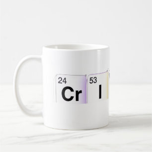 Taza De Café Elementos Químicos de Cristo