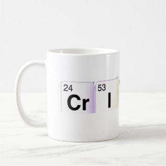 Taza De Café Elementos Químicos de Cristo