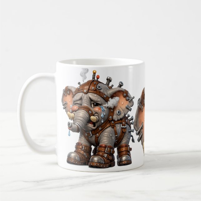 Taza De Café Elephant Chuck (Izquierda)