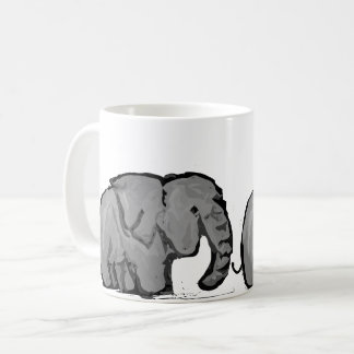 Taza De Café Elephant March