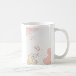 Taza De Café Elephant Mug Rosa