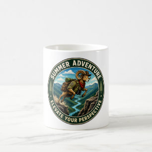 Taza De Café Eleva Tu Perspectiva Aventura de Senderismo en Ram