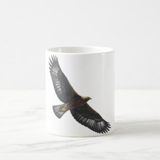 Taza De Café Elevación de Glorius Eagle de oro