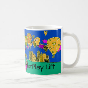 Taza De Café Elevación de la interacción