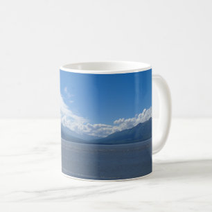 Taza De Café Elevación de las montañas Alaska Café Mug