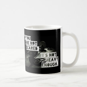 Taza De Café Elevación pesada - Motivación de entrenamiento de