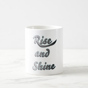 Taza De Café Elevarse y brillar
