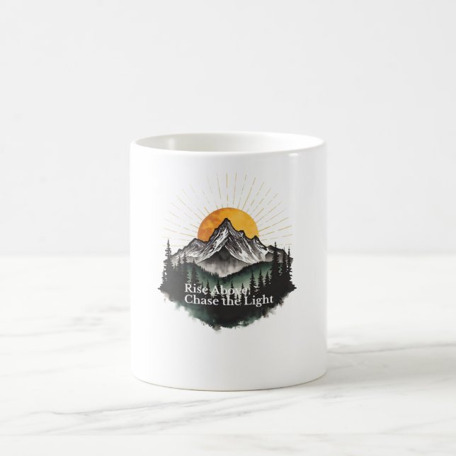Taza De Café Elévate, Persigue la Luz (Centro)