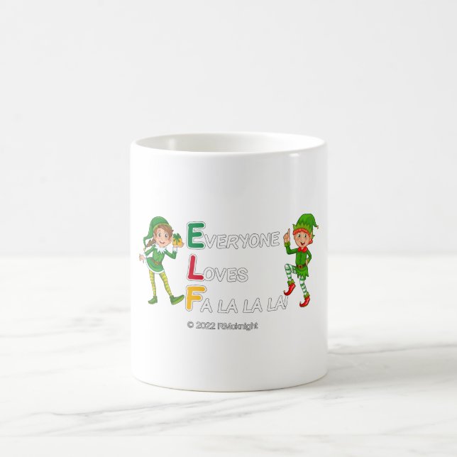 Taza De Café ELF Acronym Mug (Centro)
