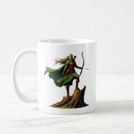 Taza De Café Elf con Bow