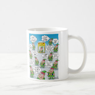 Taza De Café Elf del mes