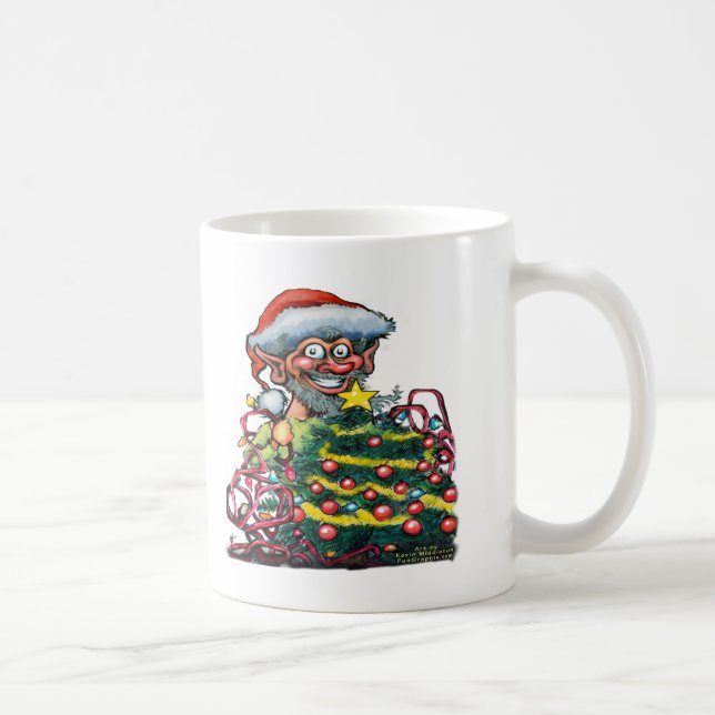 Taza De Café Elf navidades (Derecha)