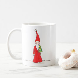 Taza De Café Elf with Tree