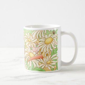 Taza De Café Elfleda y kiwi en las margaritas